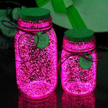 10 г DIY Звездная бутылочка желаний, порошок светильник ящиеся игрушки, радиоактивная Люминесцентная светящаяся краска, пигмент для вечеринки «сделай сам», яркая краска 2024 - купить недорого