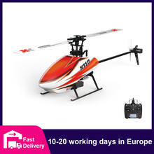Helicóptero teledirigido WLtoys K110, estabilizador giroscópico de 6 ejes, Motor sin escobillas con vuelco, helicóptero invertido, juguetes para niños 2024 - compra barato