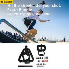 Адаптер Insta360, палка для селфи, набор для скейта для Insta360 ONE X2 ONE R ONE X ONE GO 2, аксессуары для спортивной камеры 2024 - купить недорого