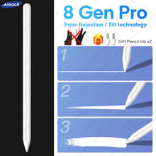 Для Apple Pencil 2 iPad ручка для Stylus iPad Pro 11 12,9 2020 2018 2019 6th 7th mini 5 Air 3 с чувствительностью наклона ладони 2024 - купить недорого
