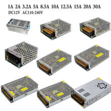 12V 2A 3A 5A 8A 10A 15A 20A 30A adaptador de fuente de alimentación interruptor del transformador cargador de convertidor controlador para tira led RGB luz 5050SMD 2024 - compra barato