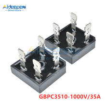 5Pcs/lot GBPC3510 Diode Bridge Rectifier GBPC3510-1000V/35A-Bridge Rectifier 4 Pin New Original 2024 - buy cheap