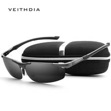 VEITHDIA 2020 Designer Men's Sun Glasses Polarized UV400 Lens Men Sunglasses Aluminum Driving Glasses For Men 6592 2024 - buy cheap