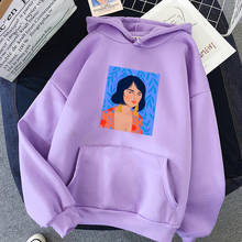 Hoodies moletom com capuz roupas de moletom com capuz feminino harajuku hoodie feminino do vintage com capuz 2024 - compre barato