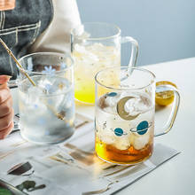 350ml Cute Star universe Milk Coffee Mug Water Glass Mug Cup Tea Cup Creative Heat-resistant Home Office Cup For Fruit Juice 2024 - buy cheap