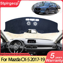 Противоскользящий коврик для Mazda CX-5, 2017, 2018, 2019, MK2, KF, CX5, CX 5, накладка на приборную панель, солнцезащитный козырек, защитный коврик, автомобильные аксессуары 2024 - купить недорого