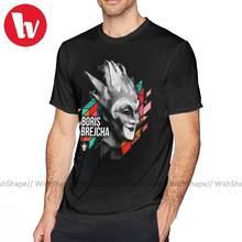Hardwell T Shirt Boris Brejcha T-Shirt Mens Fashion Tee Shirt Funny Print Short Sleeves Cotton Plus size Tshirt 2024 - buy cheap