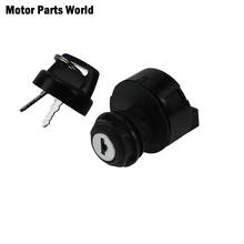 Motorcycle Black  4 Pin Ignition Key Switch With 2 Keys Start Engine Lock Plastic For ATV For Polaris Sportsman 500 2000 2001 2024 - buy cheap