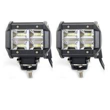 Krator-barra de luz led, 2 peças, refletores de trabalho, 48w, farol de neblina, combo de luzes para caminhão 2024 - compre barato