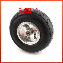 10 inch tyre and inner tube +4 inch alloy rims hub 3.00-4 tire wheel for electric scooter Gas scooter bike motorcy 2024 - buy cheap