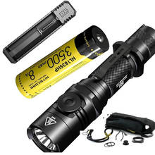 NITECORE P26 Flashlight Infinitely Variable Brightness CREE XP-L HI V3 max 1000 Lumen beam distance 310 meter search torch 2024 - buy cheap