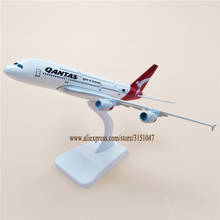 18cm Model Airplane Air Qantas Spirit Of Australia A380 Airbus 380 Airways Airlines Metal Alloy Plane Model Diecast Aircraft 2024 - buy cheap