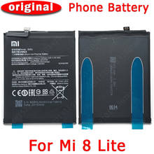 100% original para xiaomi mi 8 lite mi8 bateria bm3j 3350mah baterias celular embutido li-ion bateria peças de reposição 2024 - compre barato