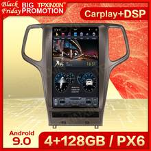 Carplay 2 Din Android 9 Tesla Multimedia For Jeep Grand Cherokee 2010 2011 2012 2013 2014 2015 2016 2017 2018 2019 GPS Head Unit 2024 - buy cheap