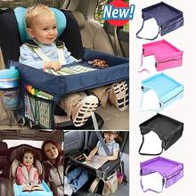Baby Car Seat Organizer Tray Stroller Kids Toy Food Holder Desk Waterproof Children Portable Table For Car Child Table Storage 2024 - buy cheap