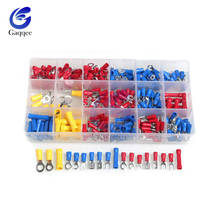 300pcs Assorted Full Insulated Fork U-type Set Terminals Connectors Assortment Kit Electrical Crimp Spade Ring 2024 - buy cheap