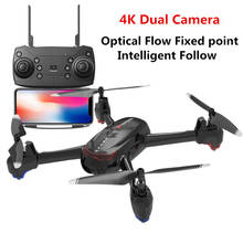 Drone fpv de alta tecnologia, 4k, 1080p, 720p, hd, câmera dupla, quadcóptero, 2.4g, posicionamento de fluxo óptico, siga automático, voo surround 2024 - compre barato