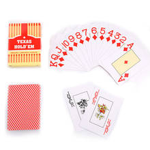 Juego de cartas de póker para adultos, juego de cartas de plástico impermeable, nuevo patrón, PVC 100%, 6,4x8,9 CM, 1 Juego 2024 - compra barato