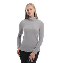 Women Turtleneck Knitted Sweater Female Knitted Slim Pullover Ladies Basic Thin Sleeve Shirt Clothing 2024 - buy cheap