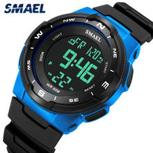 SMAEL-relojes digitales deportivos para hombre, cronómetro luminoso, resistente al agua, militar, 1362B 2024 - compra barato