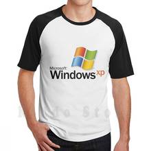 Logotipo do windows xp t camisa de algodão impressão diy t legal windows windows xp logotipo símbolo emblema sistema operacional microsoft pc 2024 - compre barato