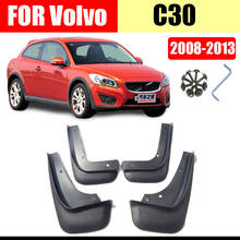 Mud flaps for volvo c30 Mudguards Fender volvo c30 Mud flap splash Guard Fender Mudguard car accessories Front Rear 4 pcs 2024 - buy cheap