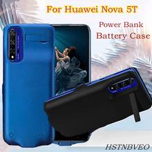6000mAh Battery Case For Huawei Nova 5T Power Bank Case Extenal Battery Power Charger Cover For Huawei Nova 5T Power Case 2024 - buy cheap