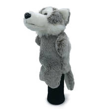 Cubierta de cabeza híbrida de perro Wolfhound Golf, cubierta de cabeza de bosque, artículos deportivos de animales, mascota, regalo bonito y novedoso 2024 - compra barato