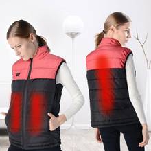 Temperature Control Heating Vest Electric Heating Vest For Men And Women For Outdoor Skiing Hiking Camping Climbing Cycling 2024 - buy cheap