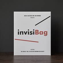 Invisibag-trucos de Magia (negro/rojo disponible), primer plano de escenario, objeto que se ve de Magia, bolsa, mentalismo, ilusión, artilugio 2024 - compra barato