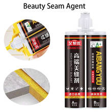 400ml/Group AB Tube Beauty Joint Agent Special Waterproof And Mildewproof Bathroom Wall Gap Sealant For Tiles And Floor Tiles 2024 - buy cheap