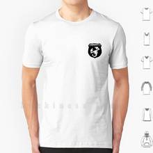 Abarth черная футболка с монохромным логотипом 6xl хлопковая крутая футболка Abarth Fiat 500 595 695 124 Point Alfa Romeo Lancia Scorpion 2024 - купить недорого