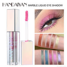 Handaiyan marca nova 10 cores brilho líquido sombra maquiagem magníficos metais shimmer longa duração sombra de olho dropship tslm1 2024 - compre barato
