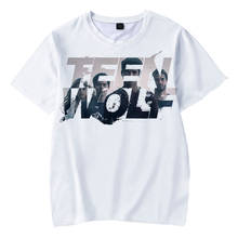 Camiseta con estampado 3D de lobo adolescente para hombre y mujer, camisa de manga corta Popular e informal, Top de gran tamaño, moda de verano 2024 - compra barato