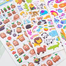 1pack Cartoon Stickers 3D DIY  Cartoon Stickers Children's Birthday Gifts For Boys Girls Sticker 2024 - buy cheap