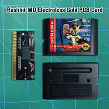 Prince of Persia - Flashkit MD, tarjeta PCB dorada sin electrodos, Cartucho de juegos MD de 16 bits para consola MegaDrive Genesis 2024 - compra barato