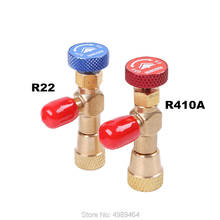 Free shipping  High Quality R410A R22 R407C refrigerant tool retention control valve,Air conditioning charging valve spare parts 2024 - buy cheap