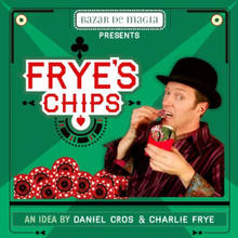 Chips de frye (truques e instruções online) por charlie frye, close-up truque de magia, ilusões, diversão, ferramentas mágicas 2024 - compre barato