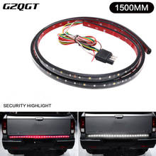 12v-24v 60" Flexible LED Truck Tailgate Light Bar Running/Brake/Reverse/Signal/Rear Strip Light Lamp For Dodge RAM 1500 1500 Van 2024 - buy cheap