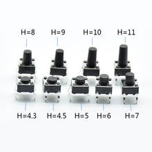 20pcs 6x6mm Panel PCB Momentary Tactile Tact Mini Push Button Switch DIP 4pin 6*6*4.5mm/5/6/7/8/9/10/11/12/13/14/15/16/17/18/19 2024 - buy cheap