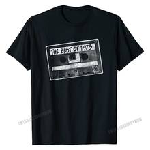 Vintage Cassette Tape Shirt Best of 1973 Born Birthday Gift Funky Mens Tshirts Design Tops & Tees Cotton Unique 2024 - buy cheap