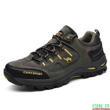 Men Hiking Shoes High Quality Sneakers Autumn Winter New Trekking Mountain Waterproof Climbing Athletic Men Outdoor Sport Shoes 2024 - buy cheap
