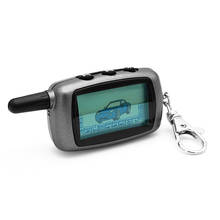 A6 2-way LCD Remote Controller Key Fob for Russian Version Vehicle Security Two way Car Alarm System Twage Starline A6 2024 - купить недорого