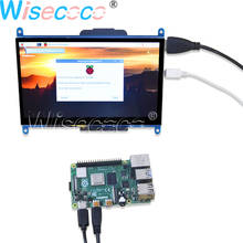 Pantalla LCD de 7 pulgadas para Raspberry Pi 4, pantalla de 1024x600 (píxeles) con Panel táctil capacitivo para Raspberry Pi 4, 3B + /3B, Banana Pi 2024 - compra barato