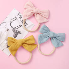 1pc Baby Headband Bow Headbands For Girl Head Band Thin Nylon Hairband Newborn Kids Toddler Hair Accessories 2024 - buy cheap