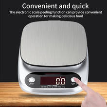 Digital Kitchen Food Scale 10Kg/1g Stainless Steel Weighing Postal Electronic Scales Measuring Tools Weight Balance 2024 - buy cheap