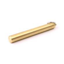 EDC Brass Toothpick Holder Waterproof Seal Bottle Portable Pill Case Container Q84C 2024 - buy cheap