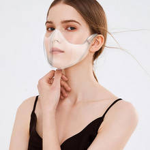 Máscara facial transparente antisalpicaduras de aceite, Protector de pantalla para la boca, antigotas, herramienta de cocina 2024 - compra barato