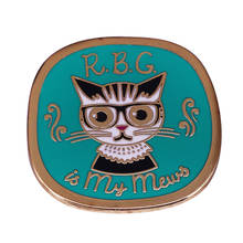 Este pin de Mews RBG es un honor a su corte de justicia favorito, y es must-have para los fanáticos de RT Bader ginburg y cat 2024 - compra barato