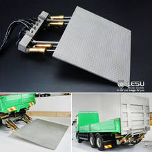 LESU Metal Hydraulic Tail Plate Lifting Board Wagon for 1/14 DIY Tamiya RC Truck Dumper TH01994 2024 - buy cheap